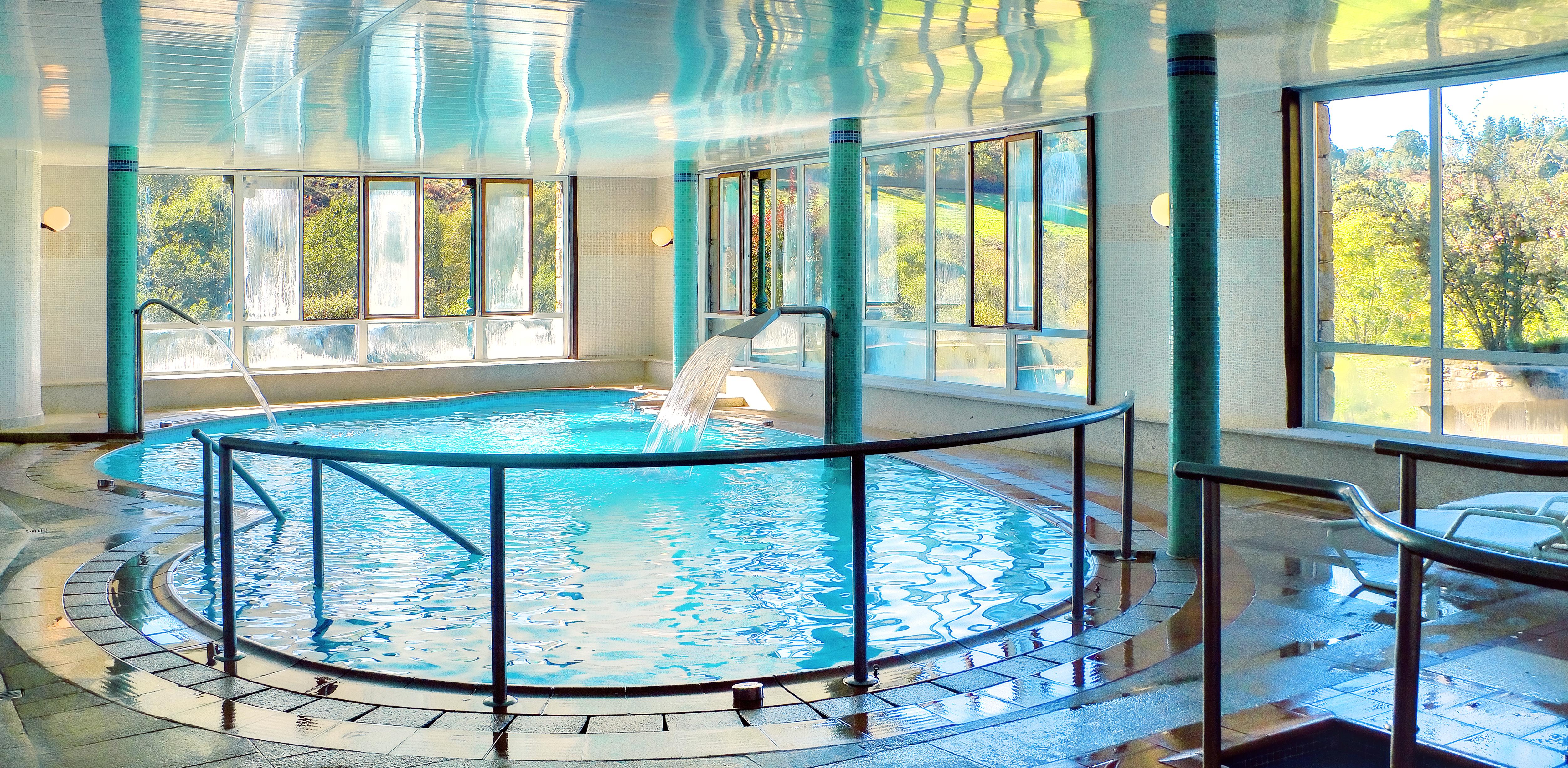 Hotel Balneario Rio Pambre Palas de Rei Eksteriør bilde