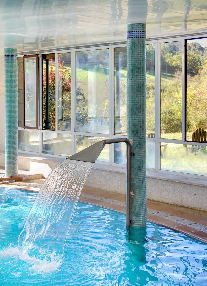 Hotel Balneario Rio Pambre Palas de Rei Eksteriør bilde